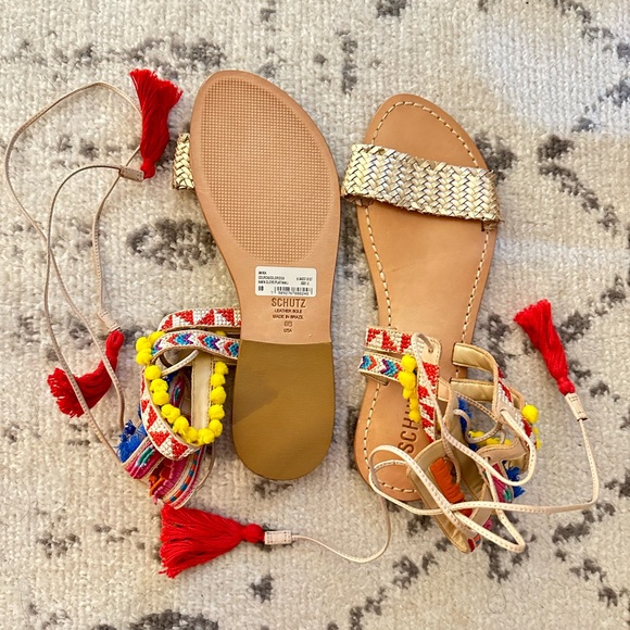 NWT Schutz Anika Sandals Size 8B - Picture 3 of 9